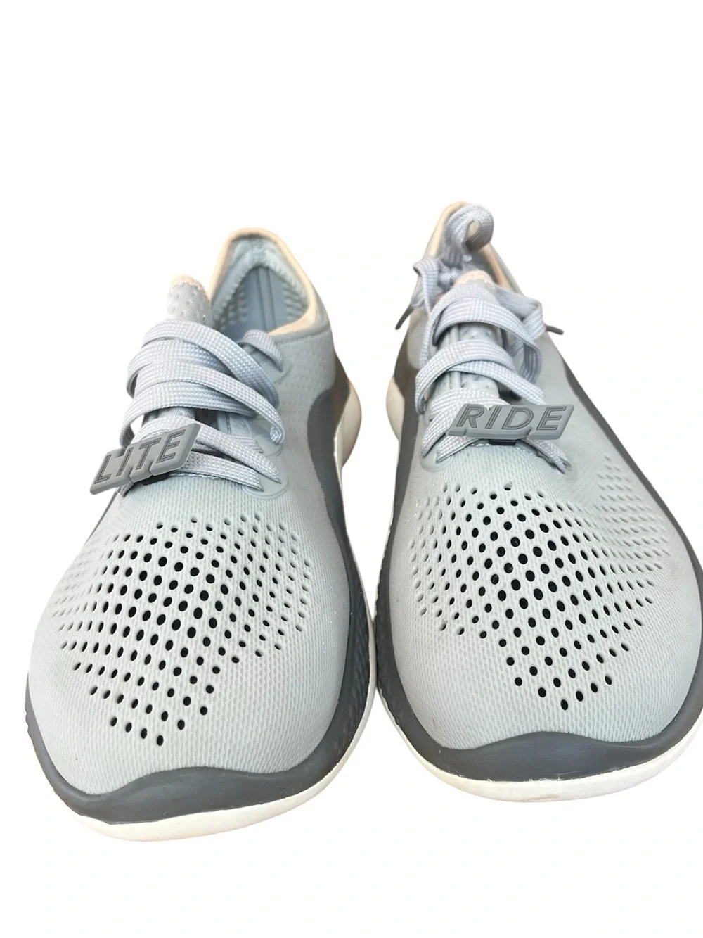 Crocs Literide 360 Pacer Shoes Men's Slate Grey Sneakers Size 9